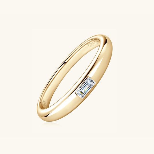 Moissanite Wedding Ring