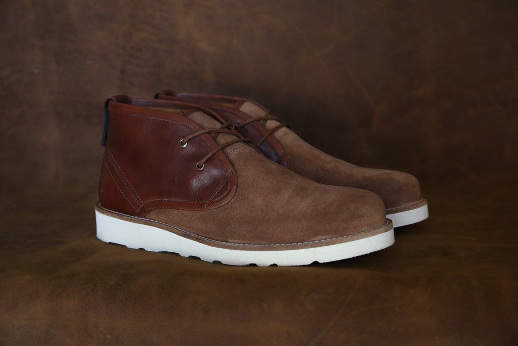 The Nolan Lace-Up Boot | Cognac