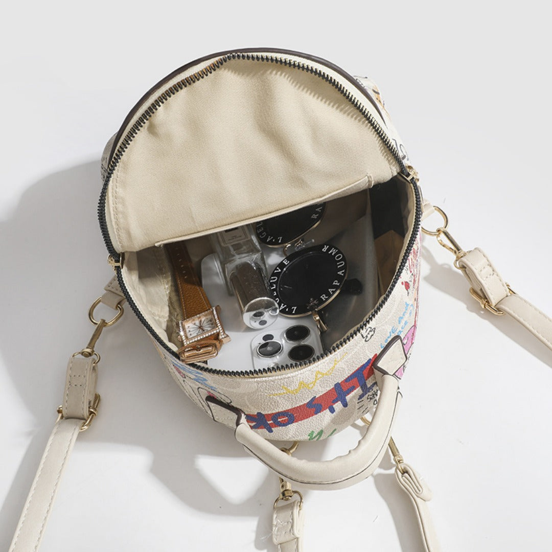 Bear Graffiti Small Backpack