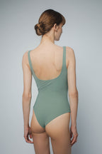 LOLA Microjersey Tank Bodysuit | Sage