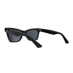 WO|MN Bold and Sleek Square Sunglasses | Black