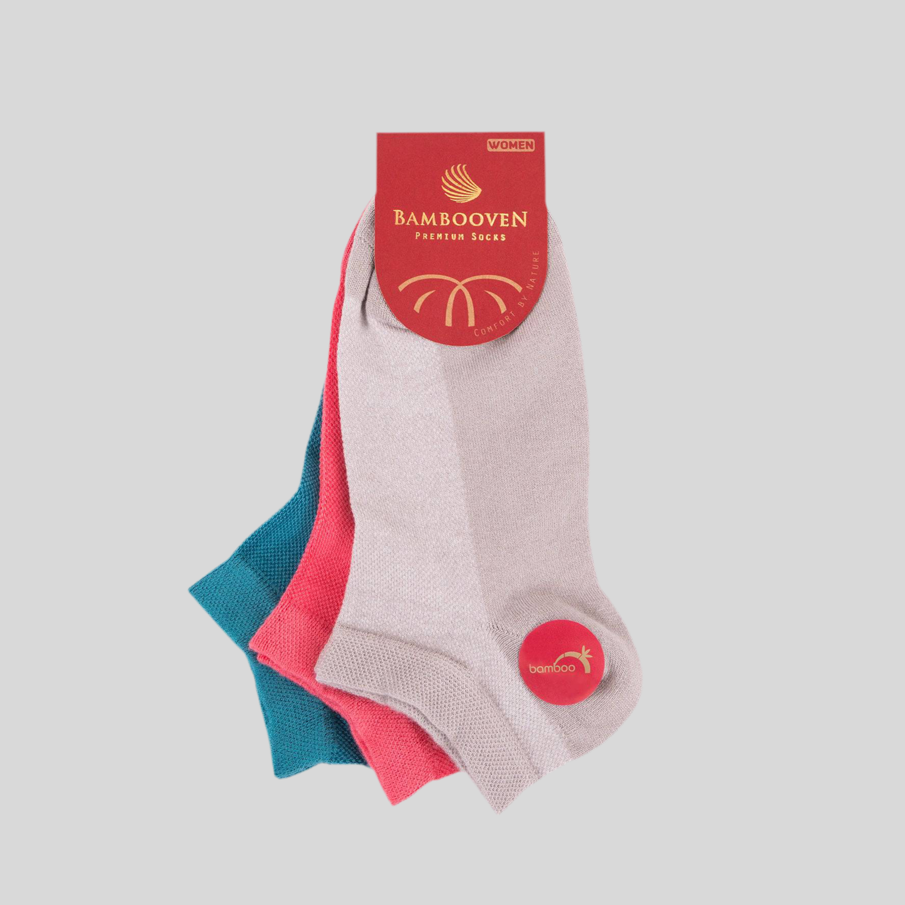 Women’s Bamboo Ankle Socks 525 | 3-Pack