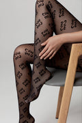 Conte Legend Fantasy Tights | Mesh Effect | Nero