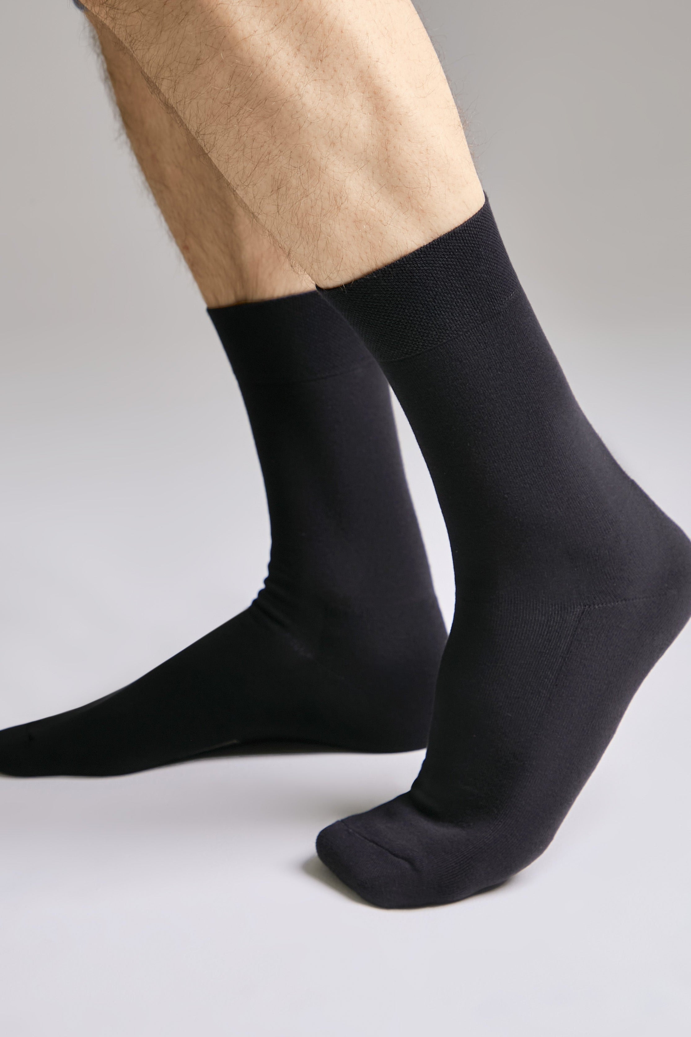 Conte Cotton Socks Diwari Comfort Terry Foot | Black 000