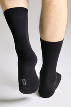 Conte Cotton Socks Diwari Comfort Terry Foot | Black 000