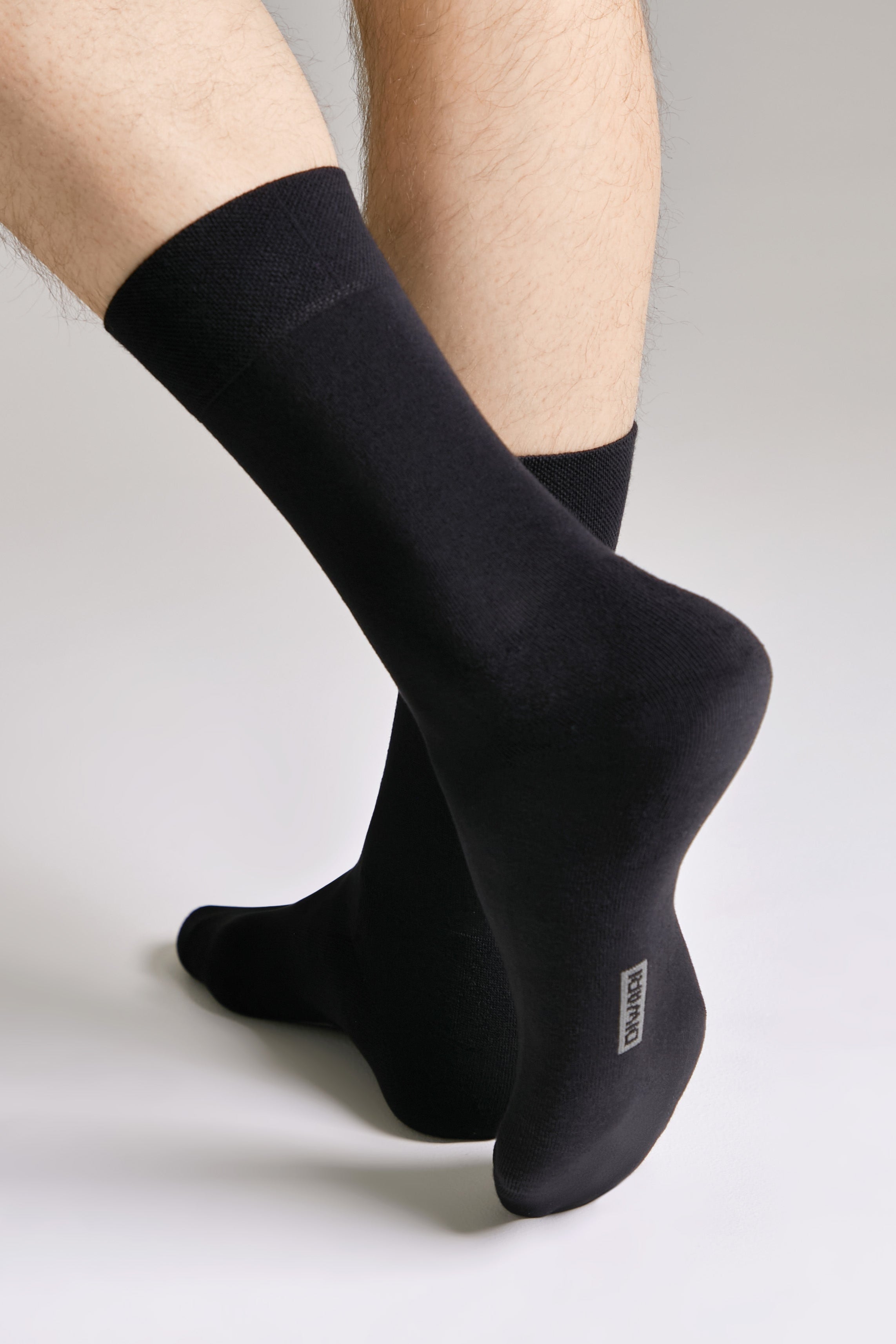Conte Cotton Socks Diwari Comfort Terry Foot | Black 000