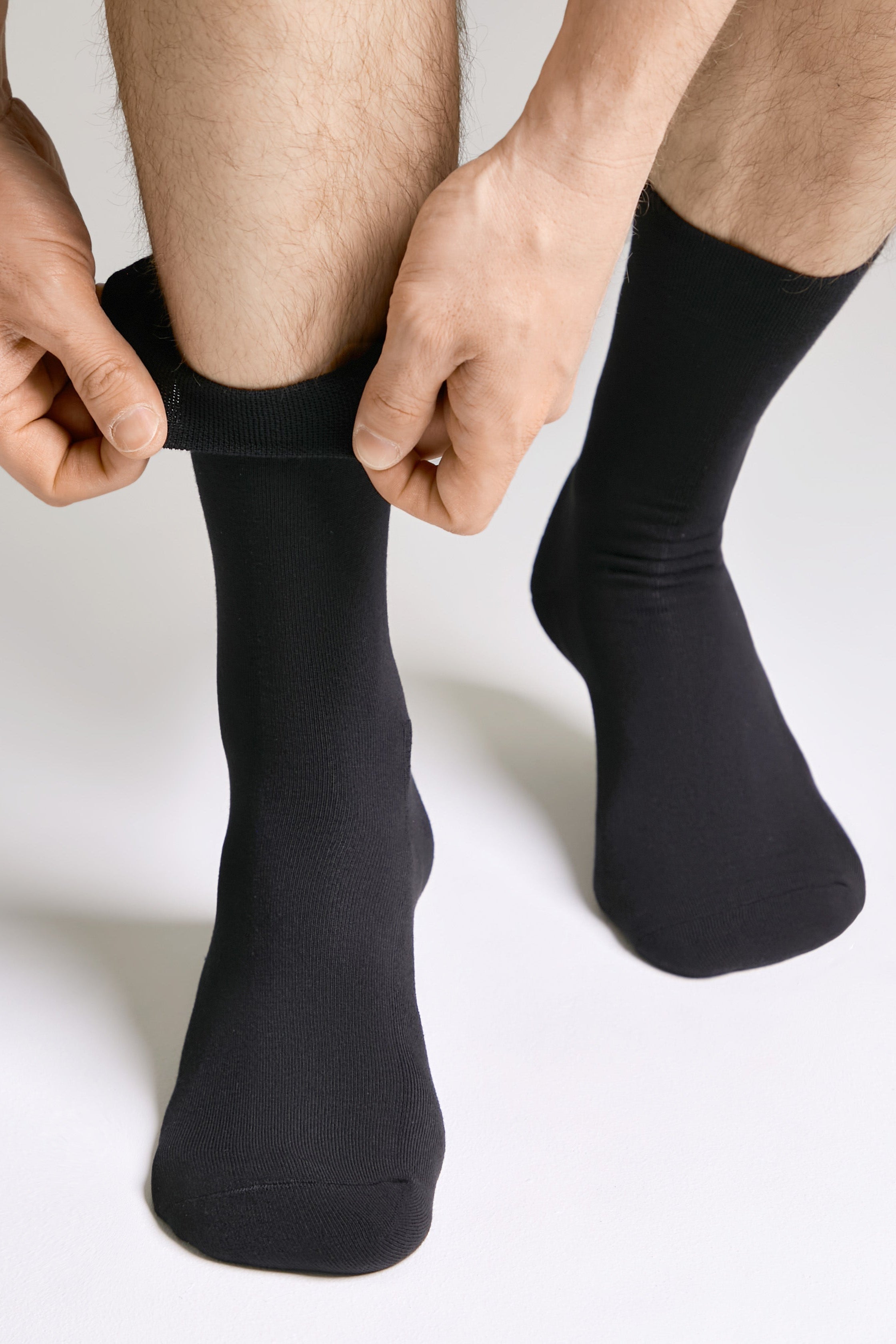 Conte Cotton Socks Diwari Comfort Terry Foot | Black 000