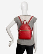 Kiwi Small Leather Backpack
