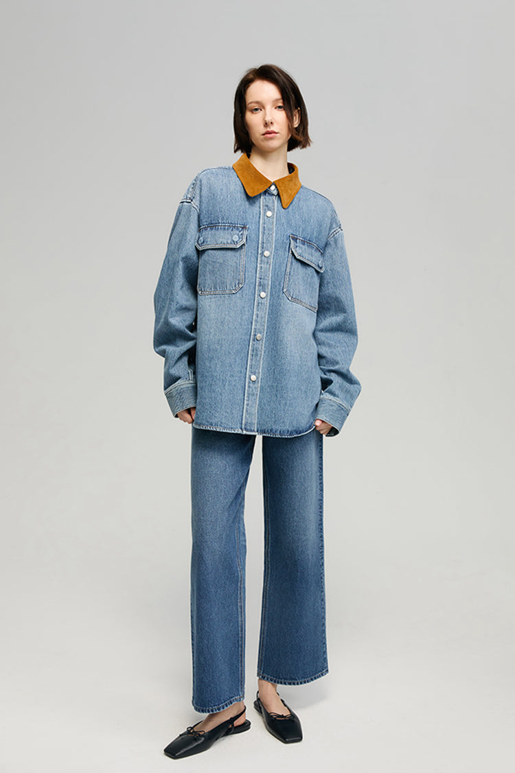 California Sunset Denim Shirt | HJ902