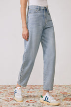Queens Of Noise High Rise Barrel Jeans | HJ026