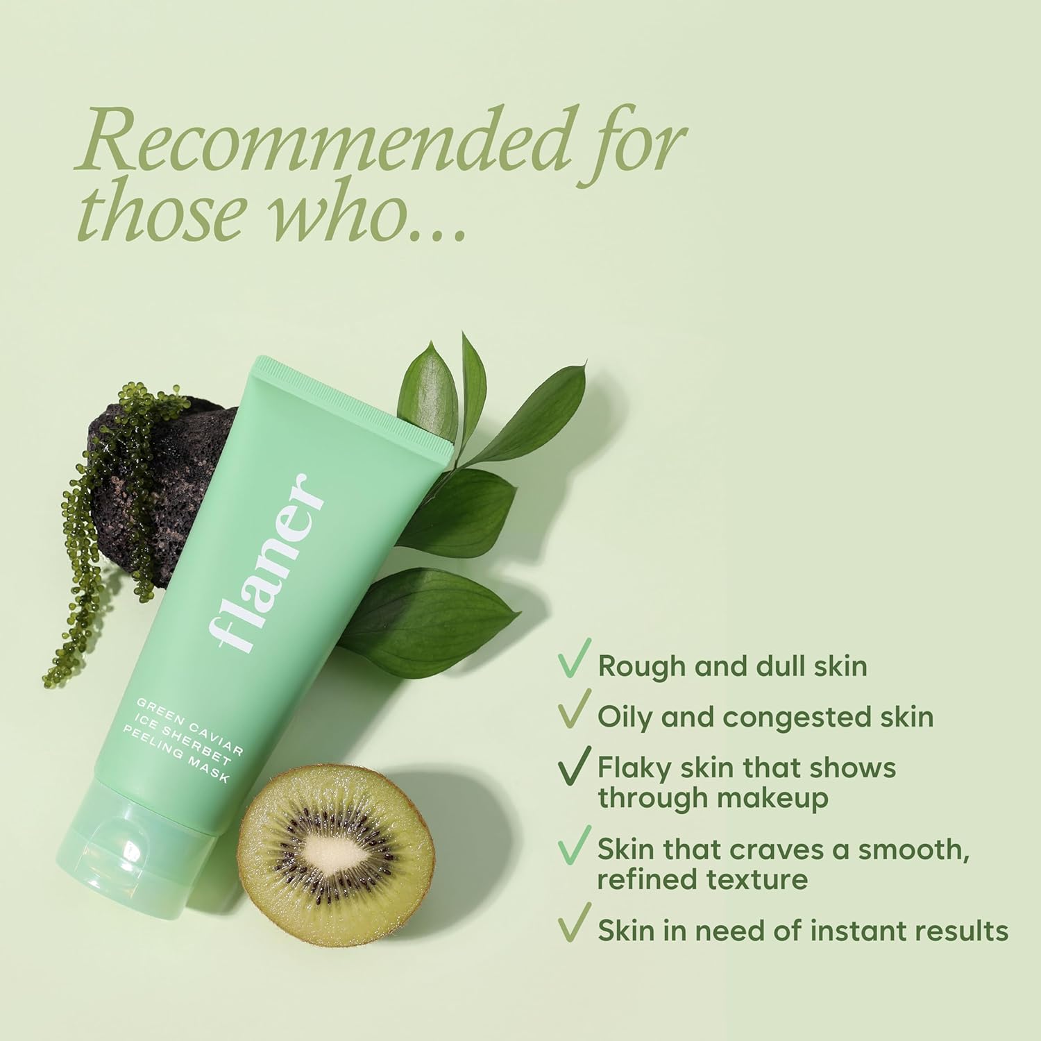 Flaner Green Caviar Peeling Mask | 100g
