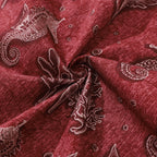 Red Hawaiian Shirt For Men | Seahorses