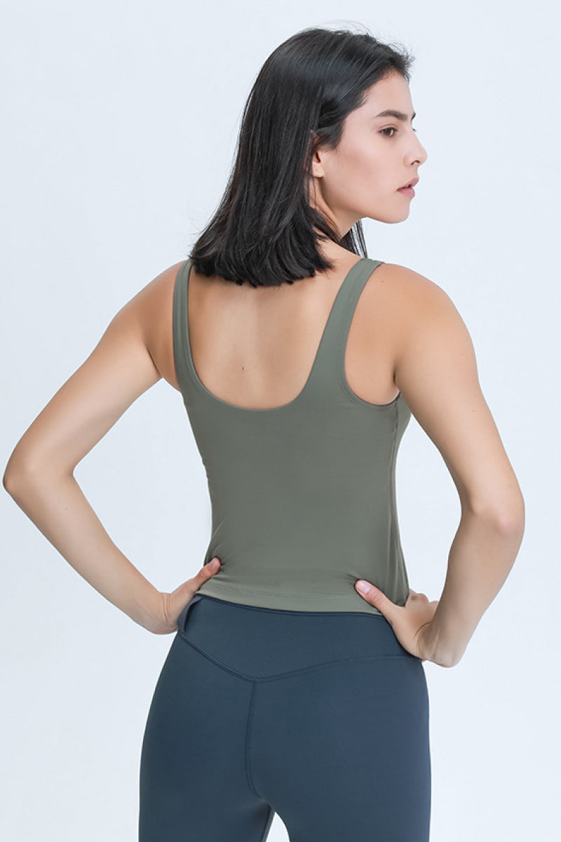 V-Neck Active Tank