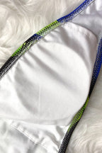 Halter Neck One-Piece Swimwear