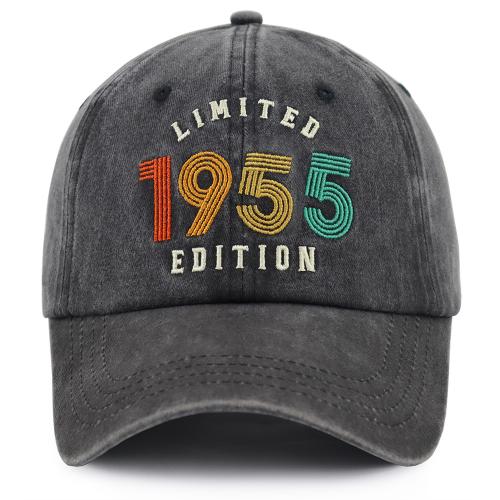 1955 Limited Edition Embroidered Vintage Baseball Cap