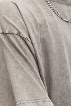 Washed 1/2 Sleeve T-Shirt