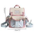 Embroidered Small Backpack