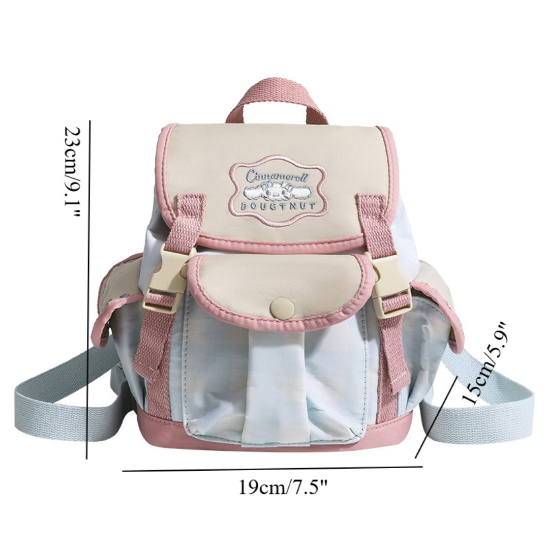 Embroidered Small Backpack