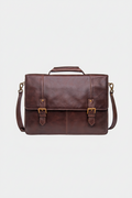 Hidesign Charles Large Double Gusset Leather 17" Laptop Compatible Briefcase Work Bag