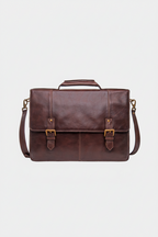 Hidesign Charles Large Double Gusset Leather 17" Laptop Compatible Briefcase Work Bag