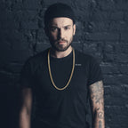 Cuban Link 18K Gold Plated Necklace 30"