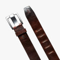 Timberline Dark Brown Leather Belt