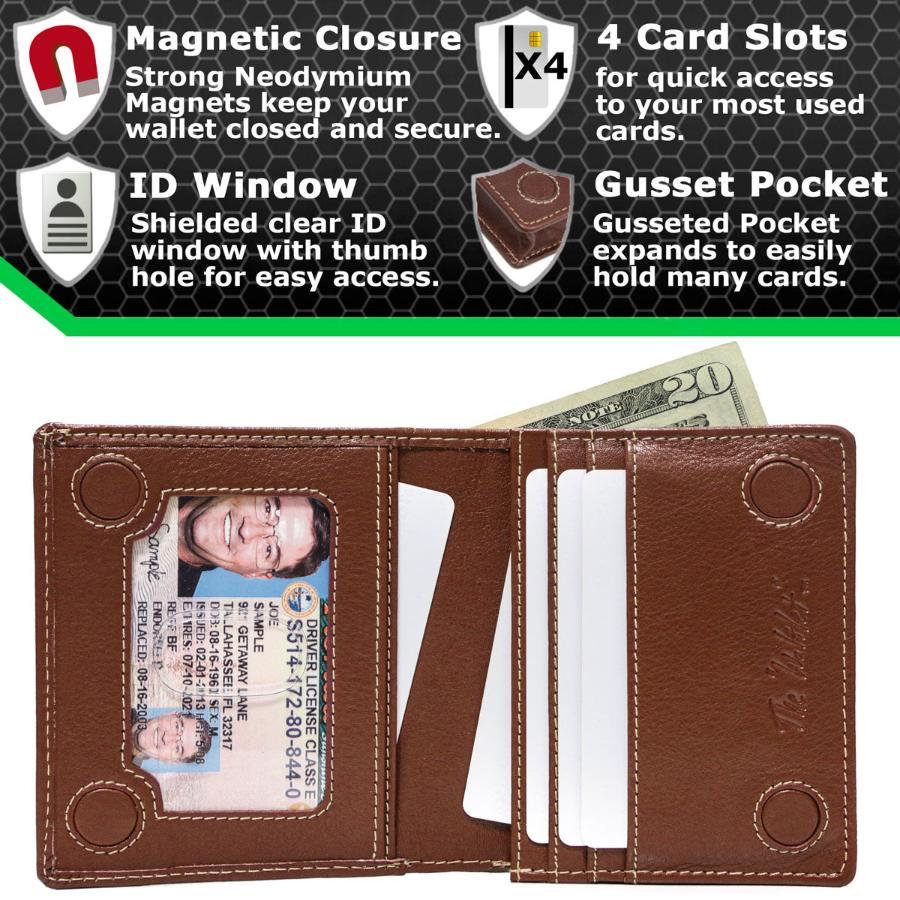 The Waltlet Maximum Storage RFID Secure Minimalist Wallet