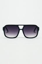 70´s Aviator Sunglasses in Black