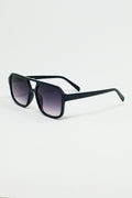 70´s Aviator Sunglasses in Black