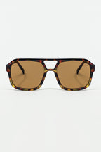 70´s Aviator Sunglasses in Tortoise Shell