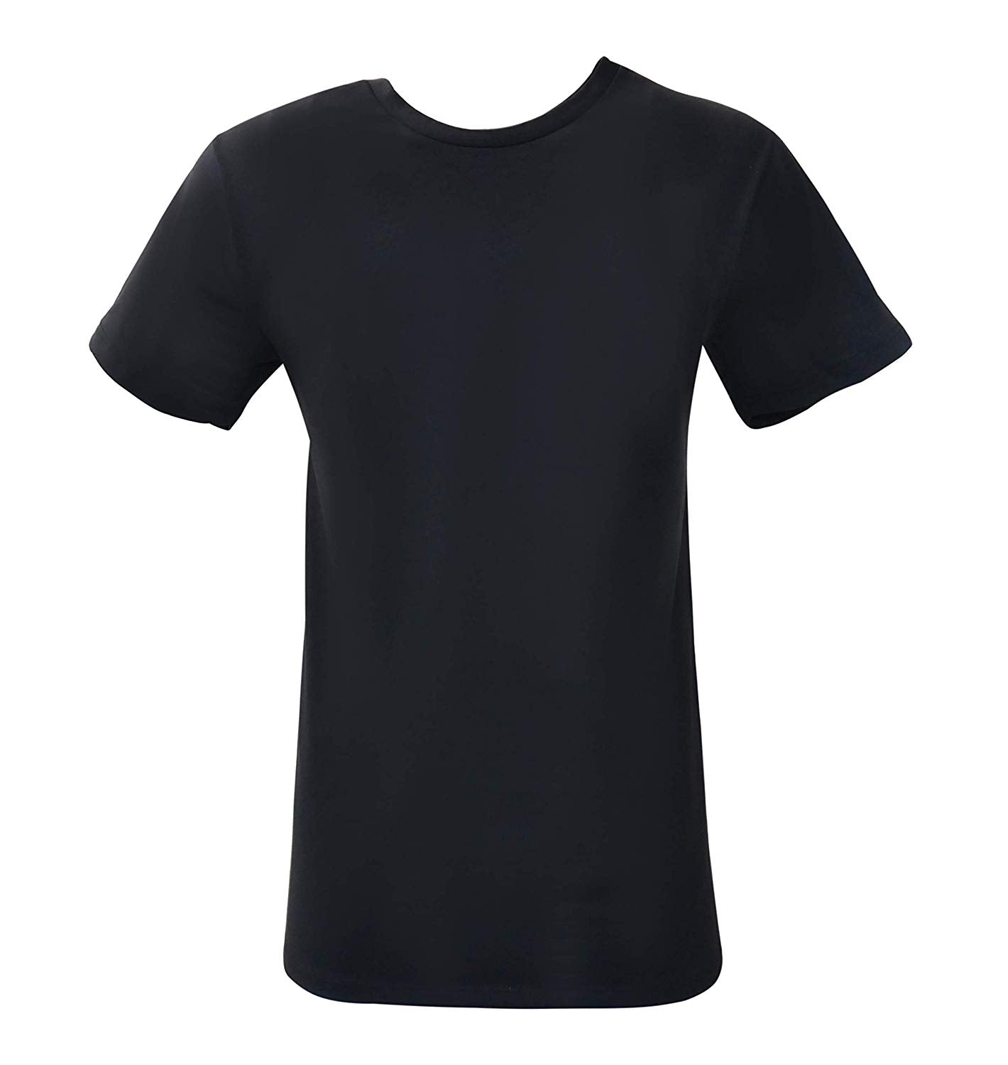 BASIC COTTON Free Spirit Premium Quality Cotton Men's Crew Neck T-Shirt