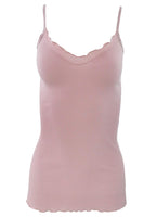 BASIC COTTON Free Spirit Premium Cotton Women's Spaghetti Straps Top