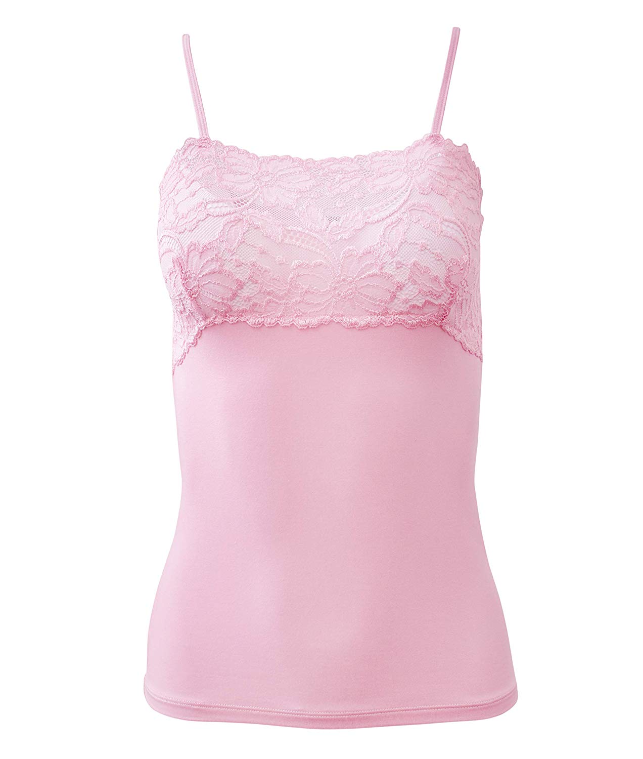 EGI Luxury Modal Women's Lace-Trimmed Camisole