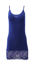 EGI Luxury Modal Lace-Trimmed Full Slips Chemise