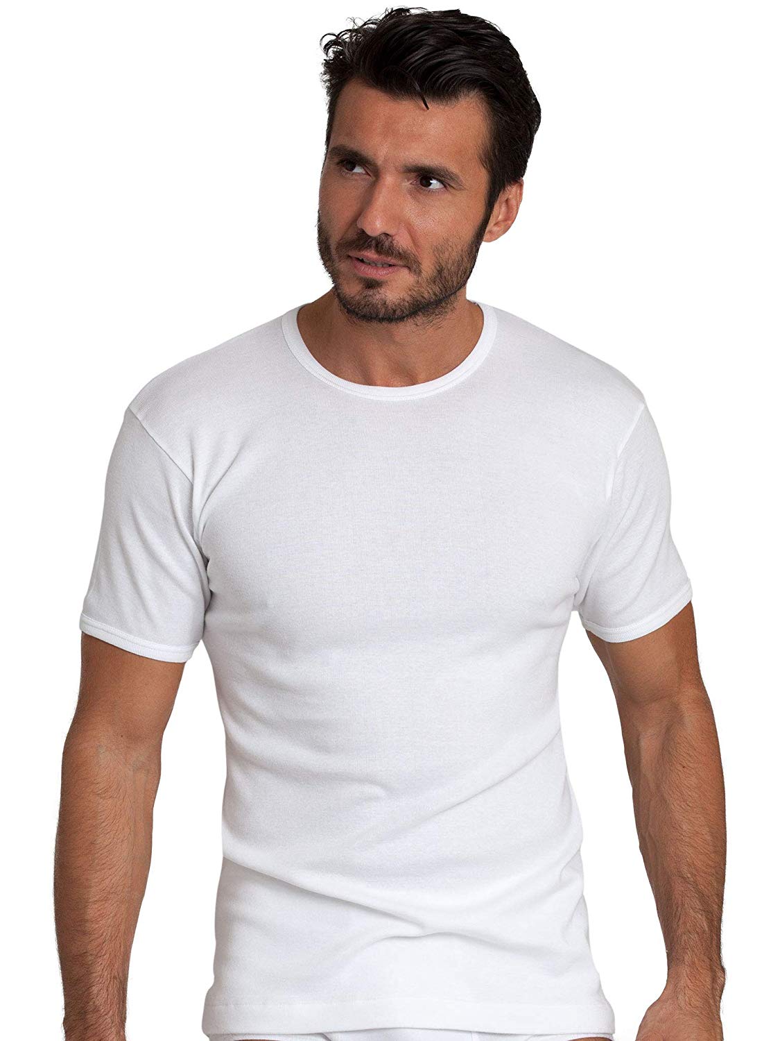 BASIC COTTON Free Spirit Premium Quality 100% Brushed Cotton Men's T-Shirt