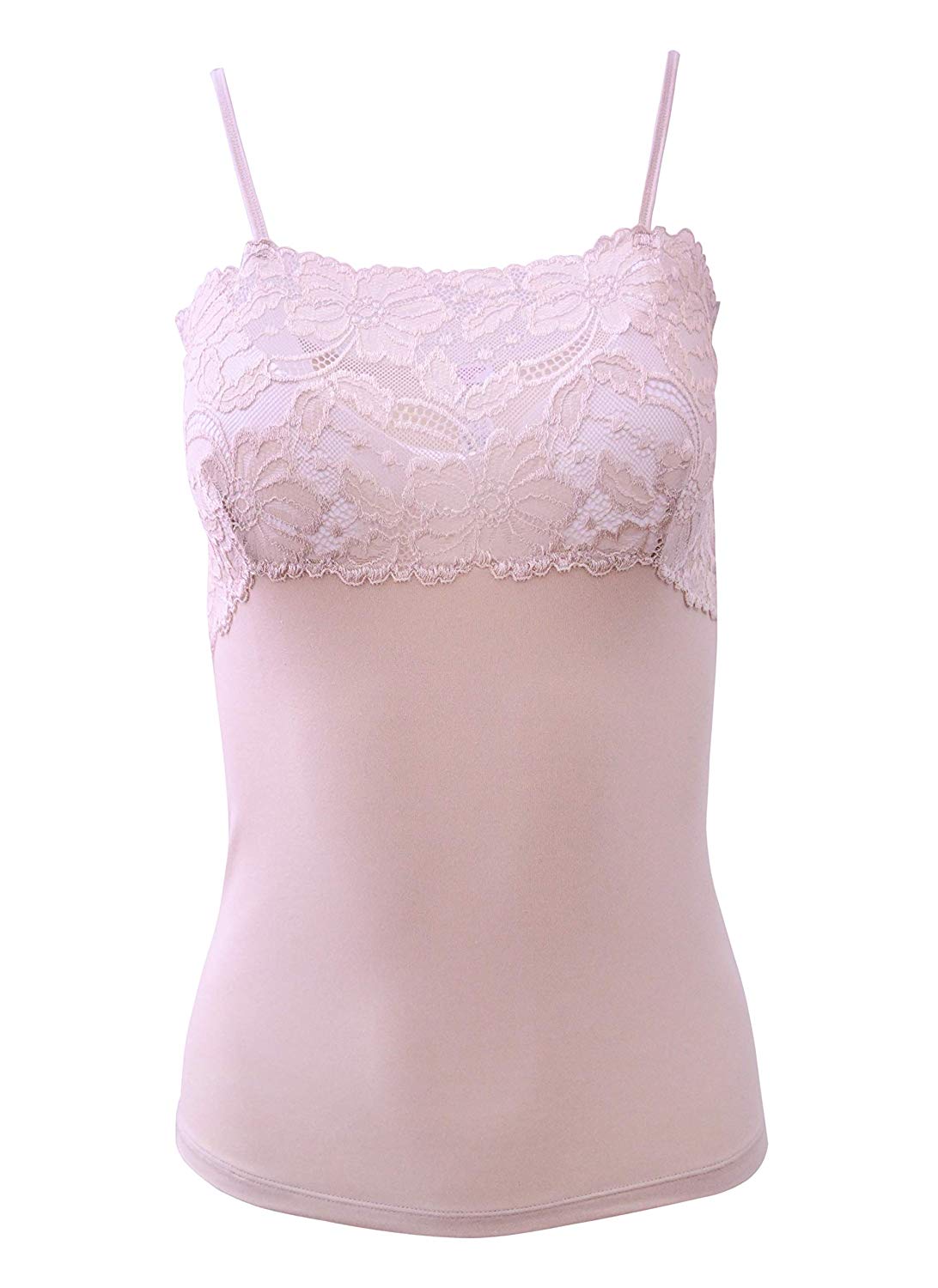 EGI Luxury Modal Women's Lace-Trimmed Camisole