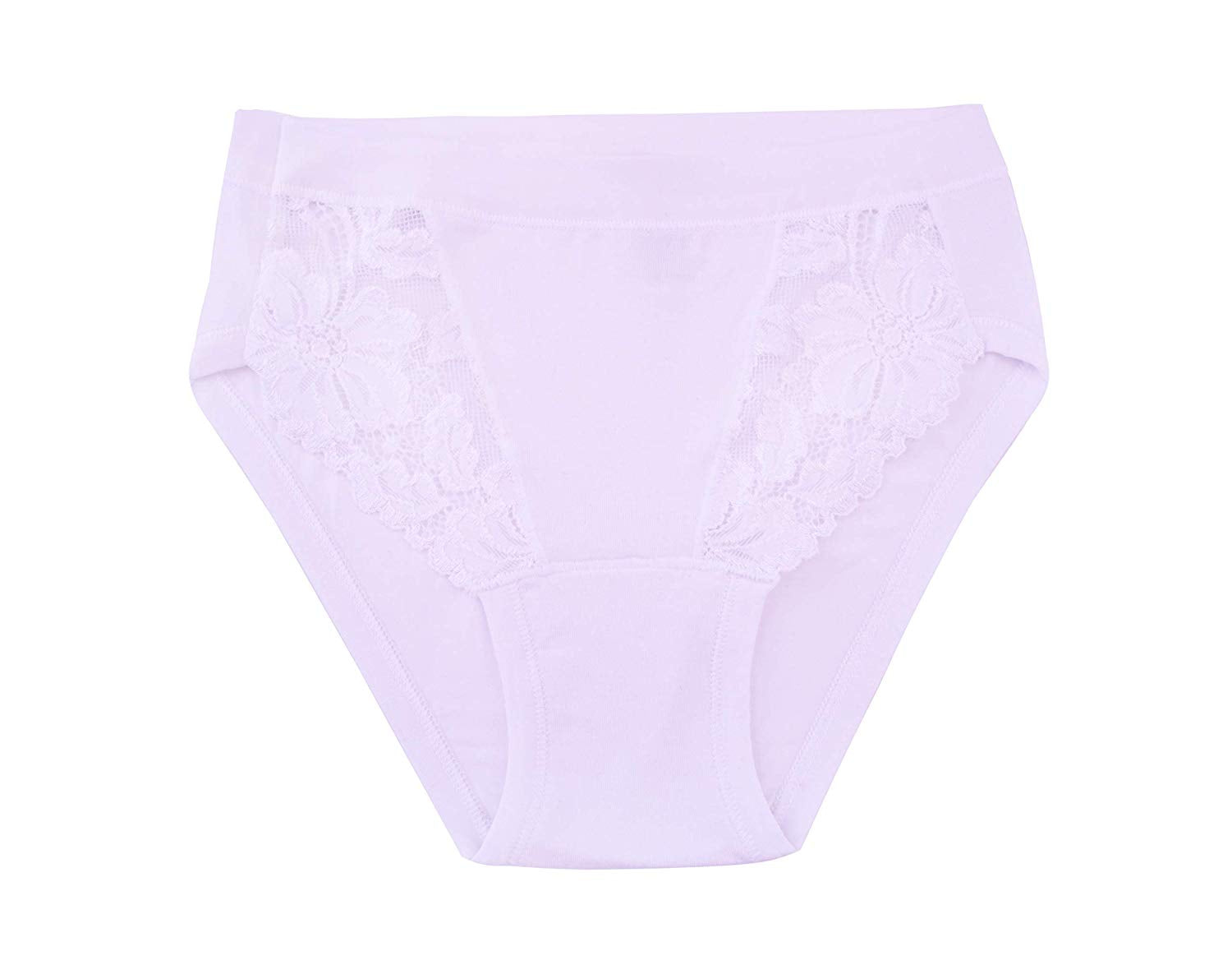 EGI Luxury Modal Women's Lace-Trimmed Briefs Panties
