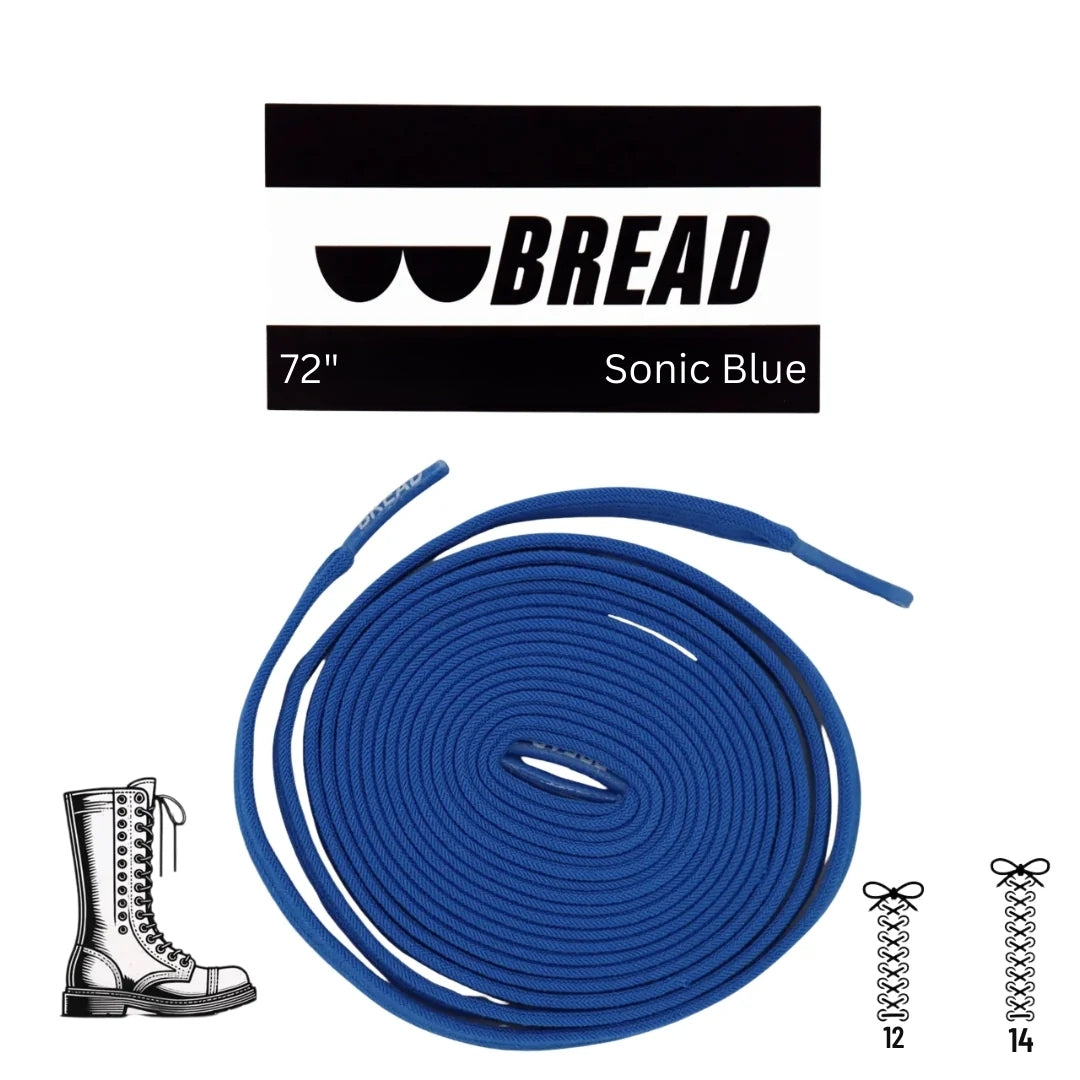Sonic Blue Shoelaces