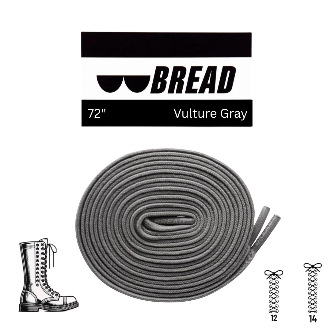 Vulture Gray Shoelaces