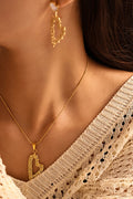 Heart Earrings and Necklace Set