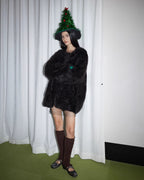 Fireladyfur Women's Tuscan Sheepskin Winter Coat ‘Peach Oolong’
