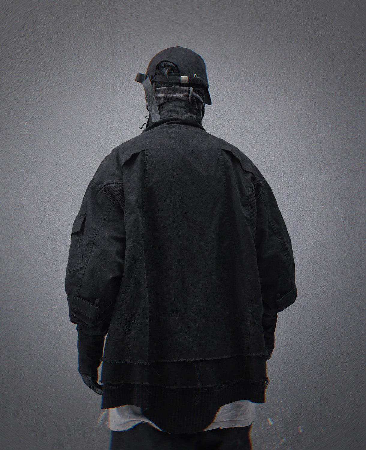 Black Cyber IX Jacket | HiJ41