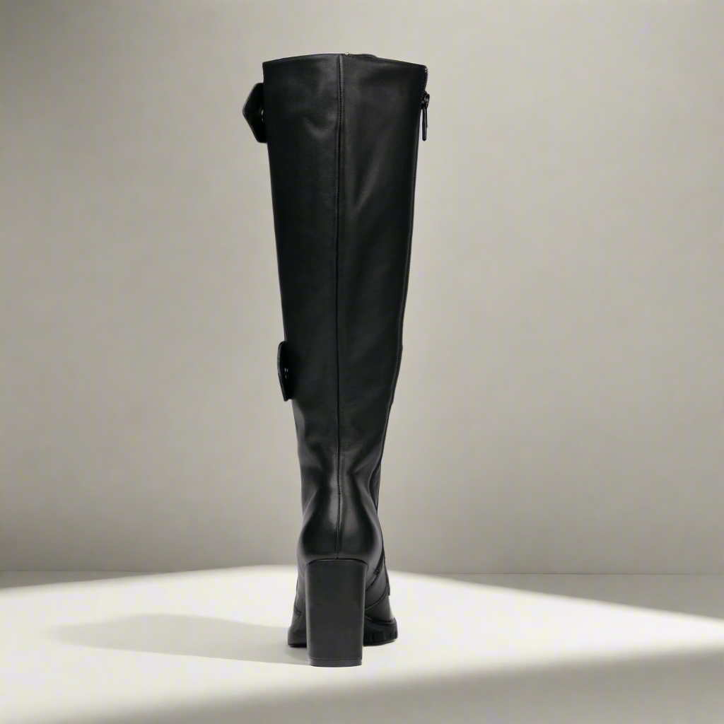 Michaela V Aspen Marta | Black Leather Boots