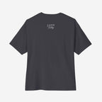 Luxe Teddy Oversized Vintage Red 'LUXE' Boxy Tee | 1022