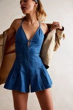 Dazed Denim Romper