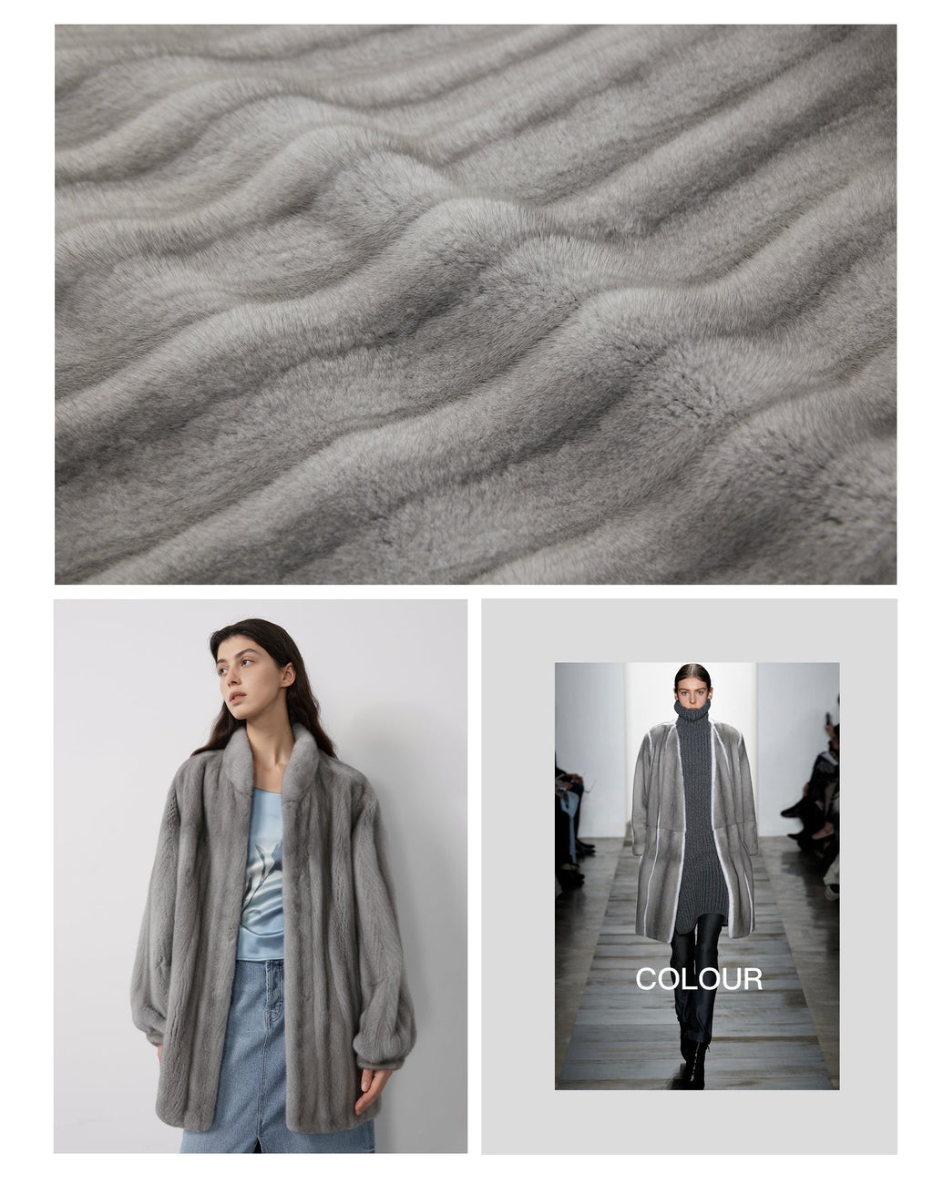 Meteor Variations Sable Fur Coat