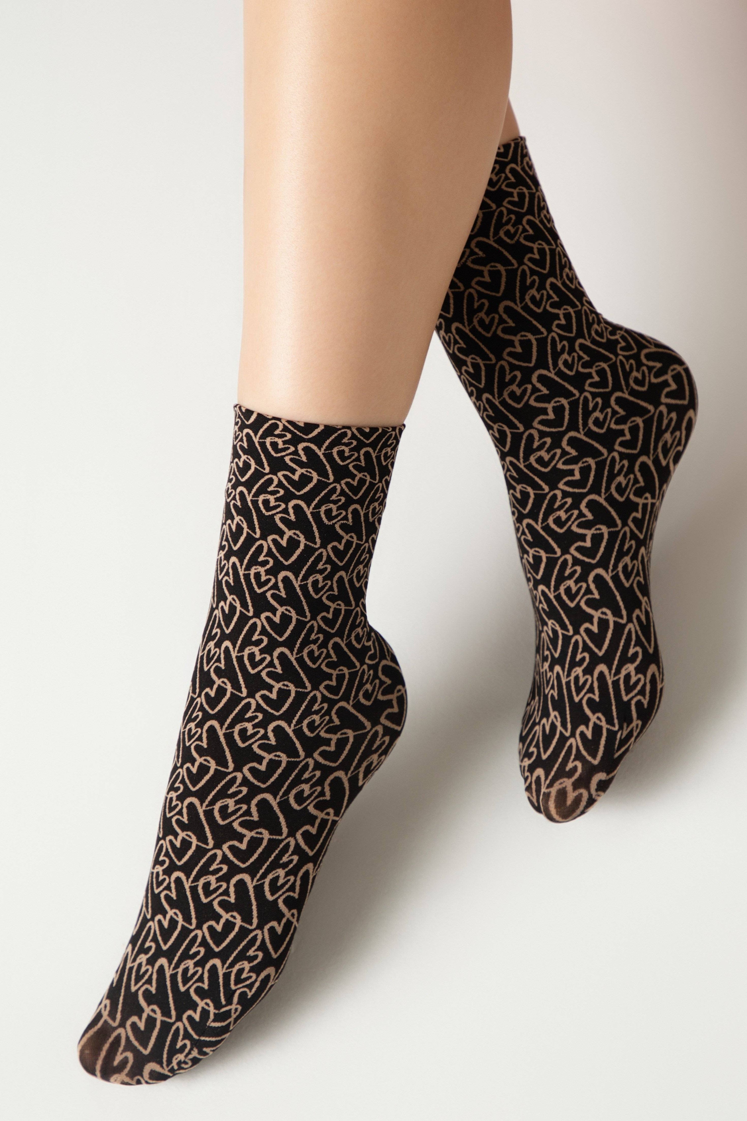 Dense Socks Conte Fantasy 'Love' Designs