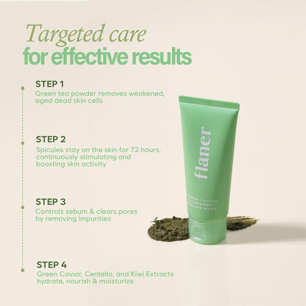 Flaner Green Caviar Peeling Mask | 100g