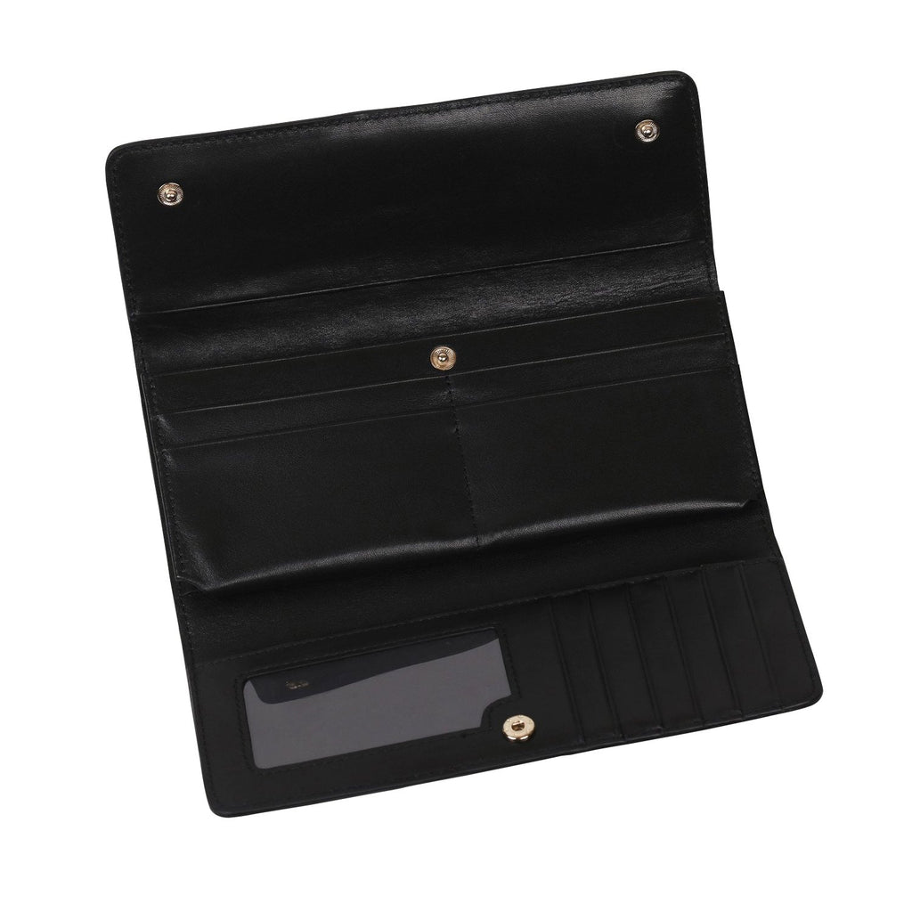 Cloud Black Continental Wallet
