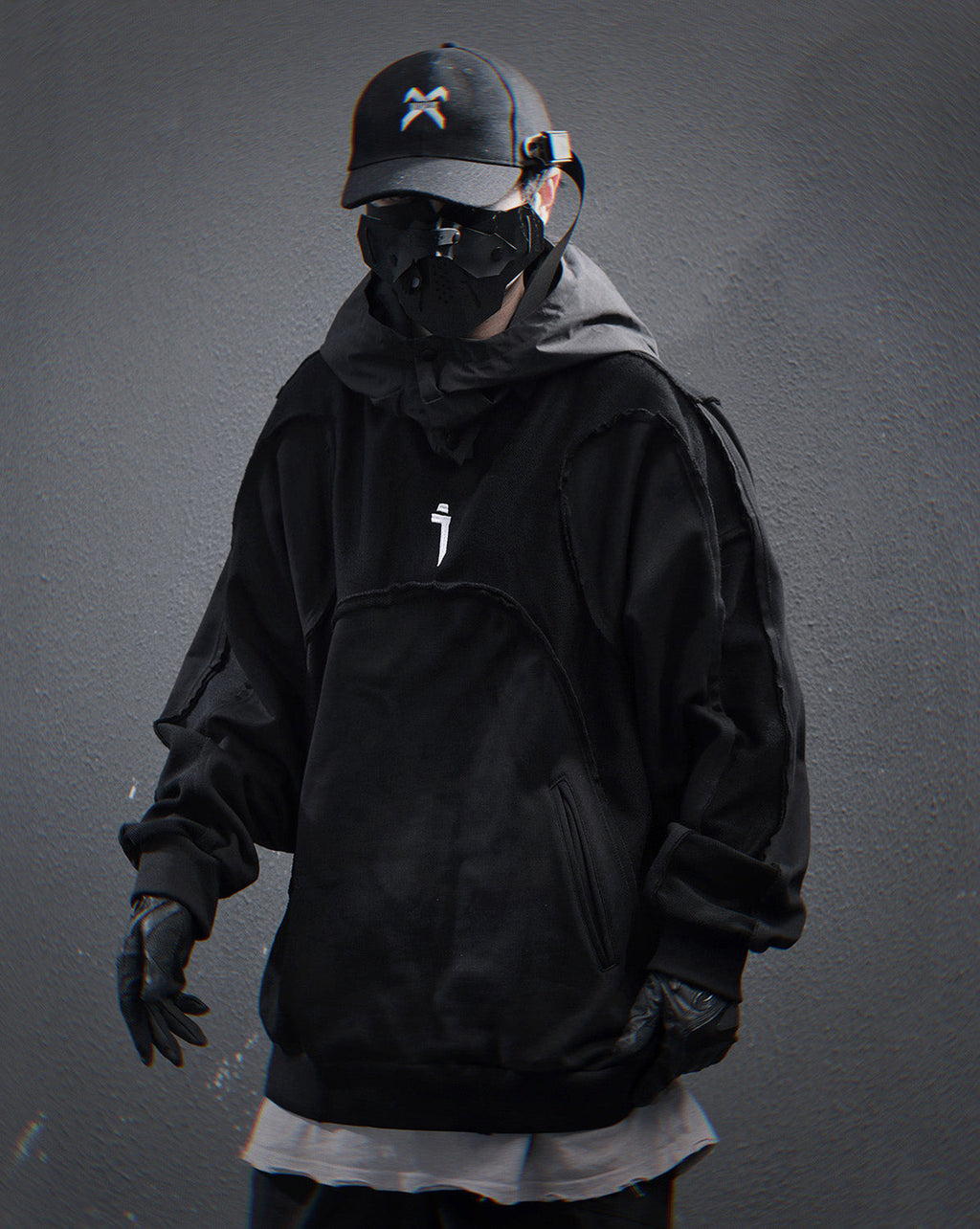 Black NX Hoodie | HiH56
